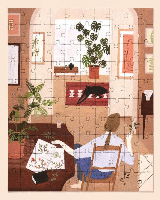 Ordinary Habit Herbarium, 100 Piece Puzzle