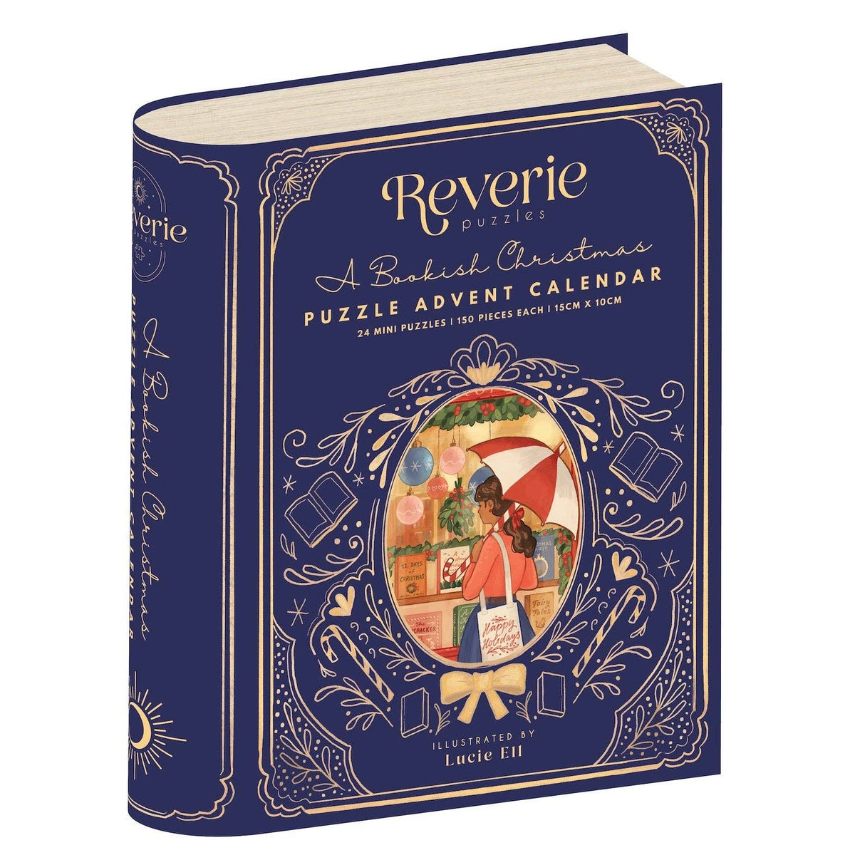 PRE-ORDER Reverie A Bookish Christmas Puzzle Advent Calendar, 24 x 99 Piece Puzzle