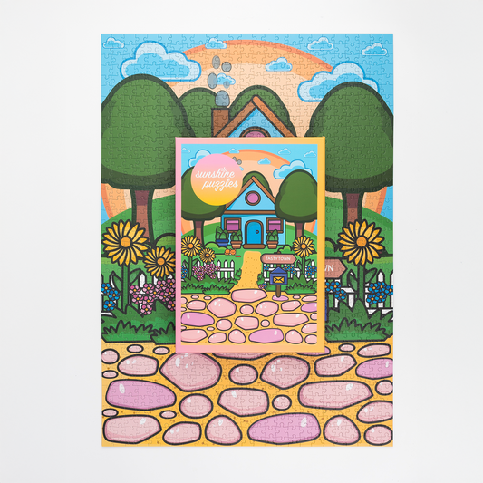 Sunshine Puzzles Home Sweet Home, 1000 Piece Puzzle
