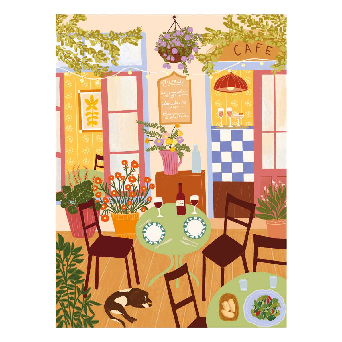 Puzzle Weekend Apéritif in Bloom, 500 Piece Puzzle