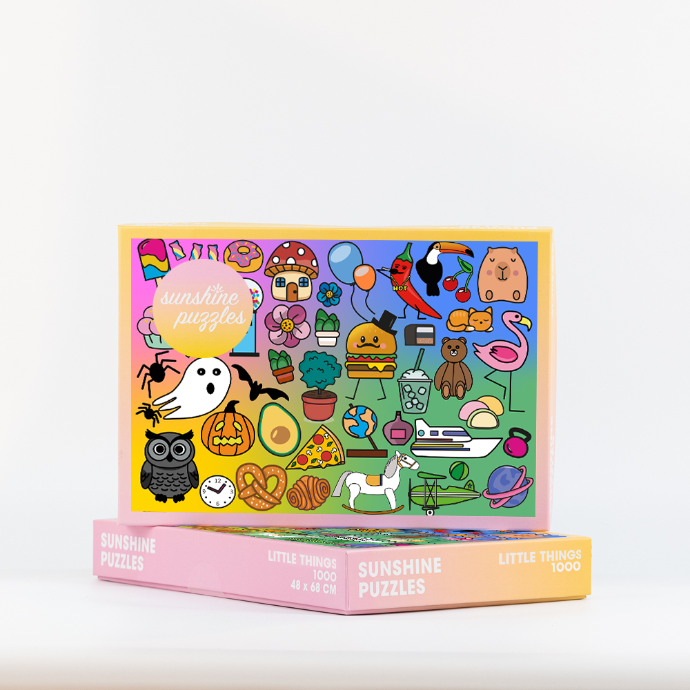 Sunshine Puzzles Little Things, 1000 Piece Puzzle