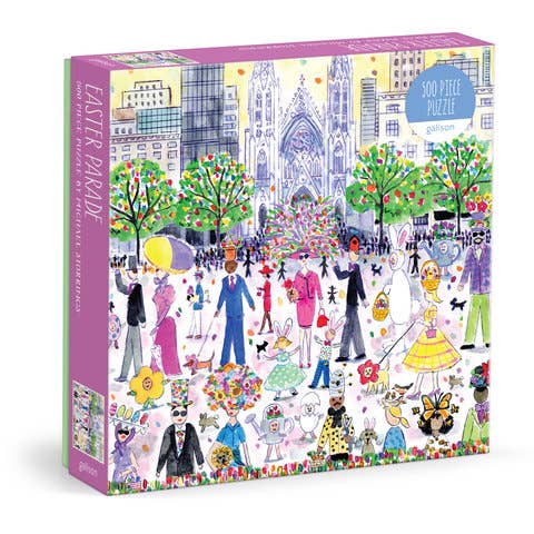 Galison Michael Storrings Easter Parade, 500 Piece Puzzle
