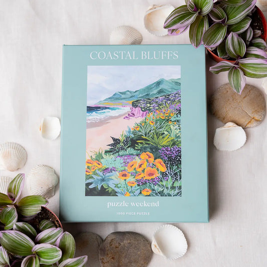 Puzzle Weekend Coastal Bluffs, 1000 Piece Puzzle