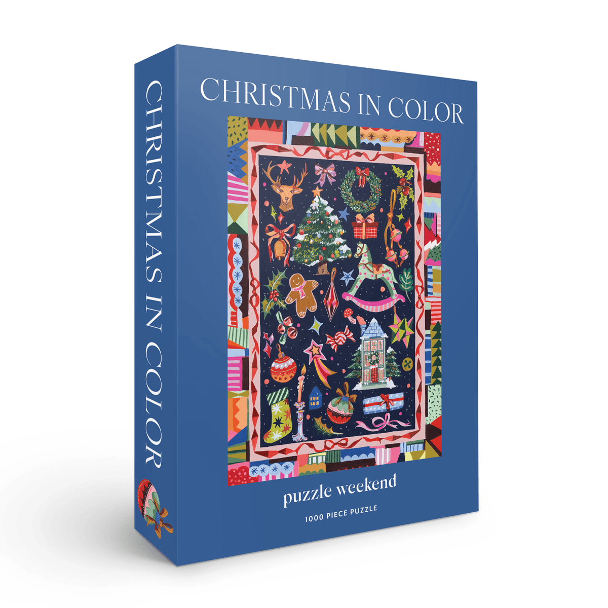 Puzzle Weekend Christmas in Color, 1000 Piece Puzzle