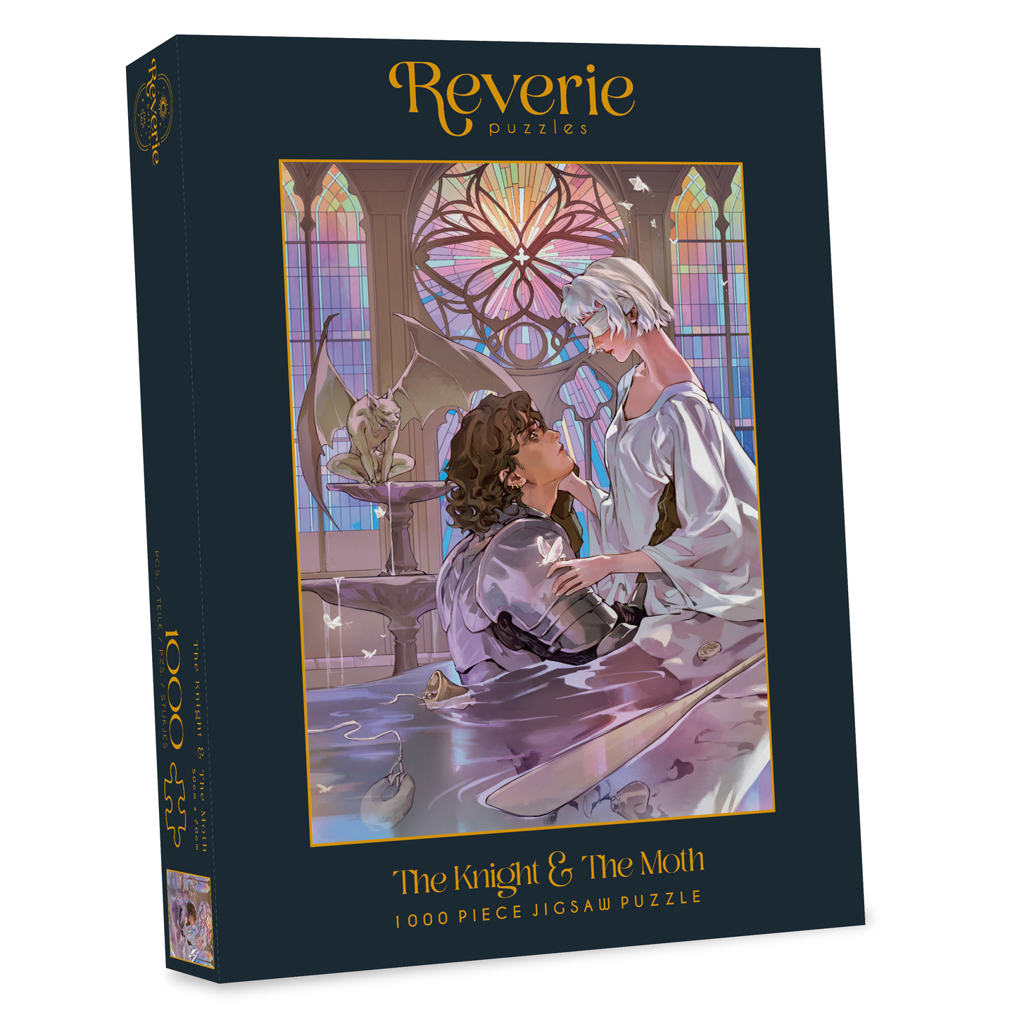 Reverie The Knight & The Moth Jigsaw Puzzle, 1000 Piece Puzzle - Officially Licensed || The Stonewater Kingdom