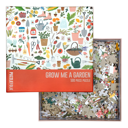 Puzzlefolk Grow me a Garden, 500 Piece Puzzle