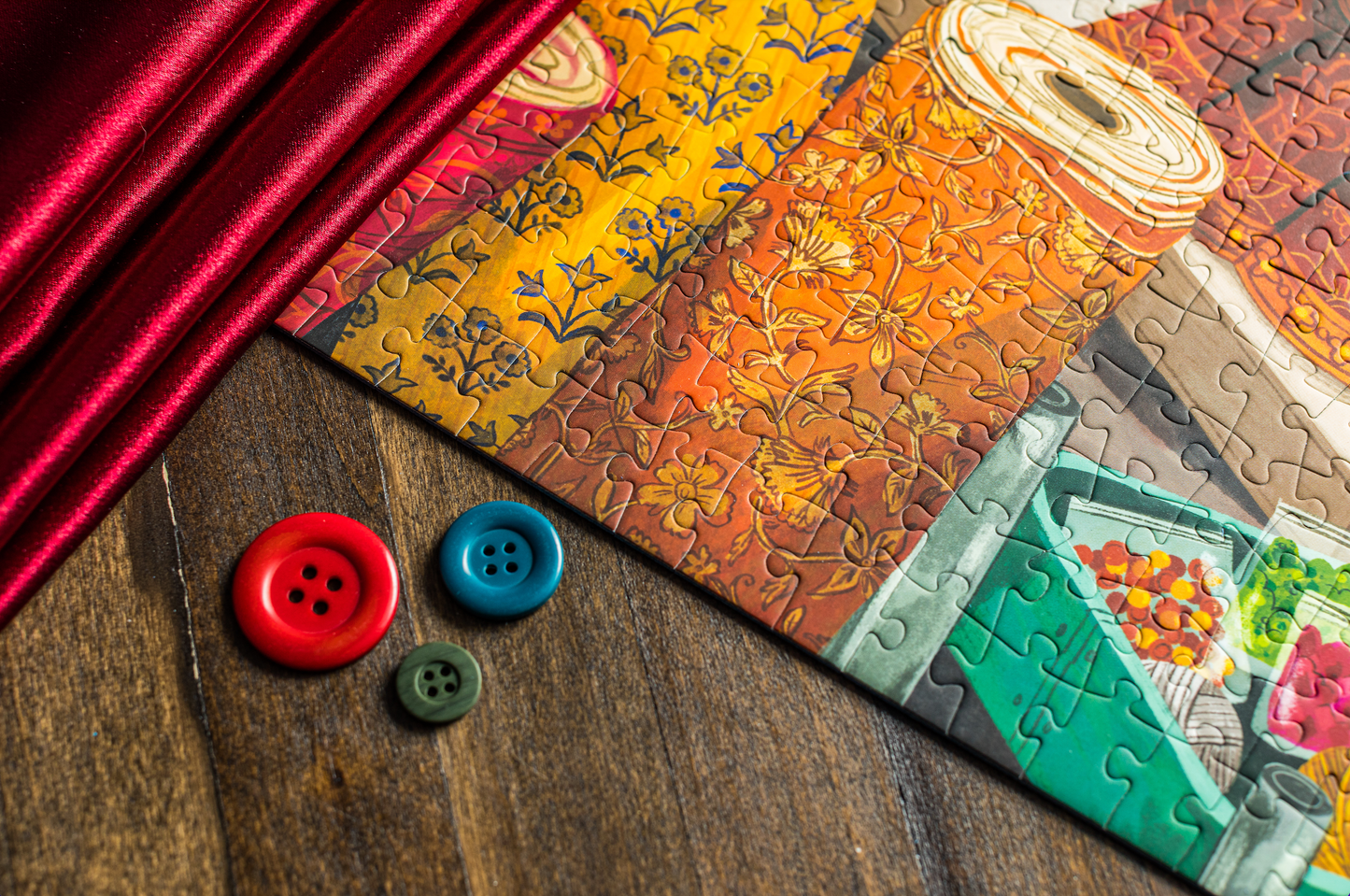 Laila Luxury Puzzles The Tailor's Shop, 1000 Piece Puzzle