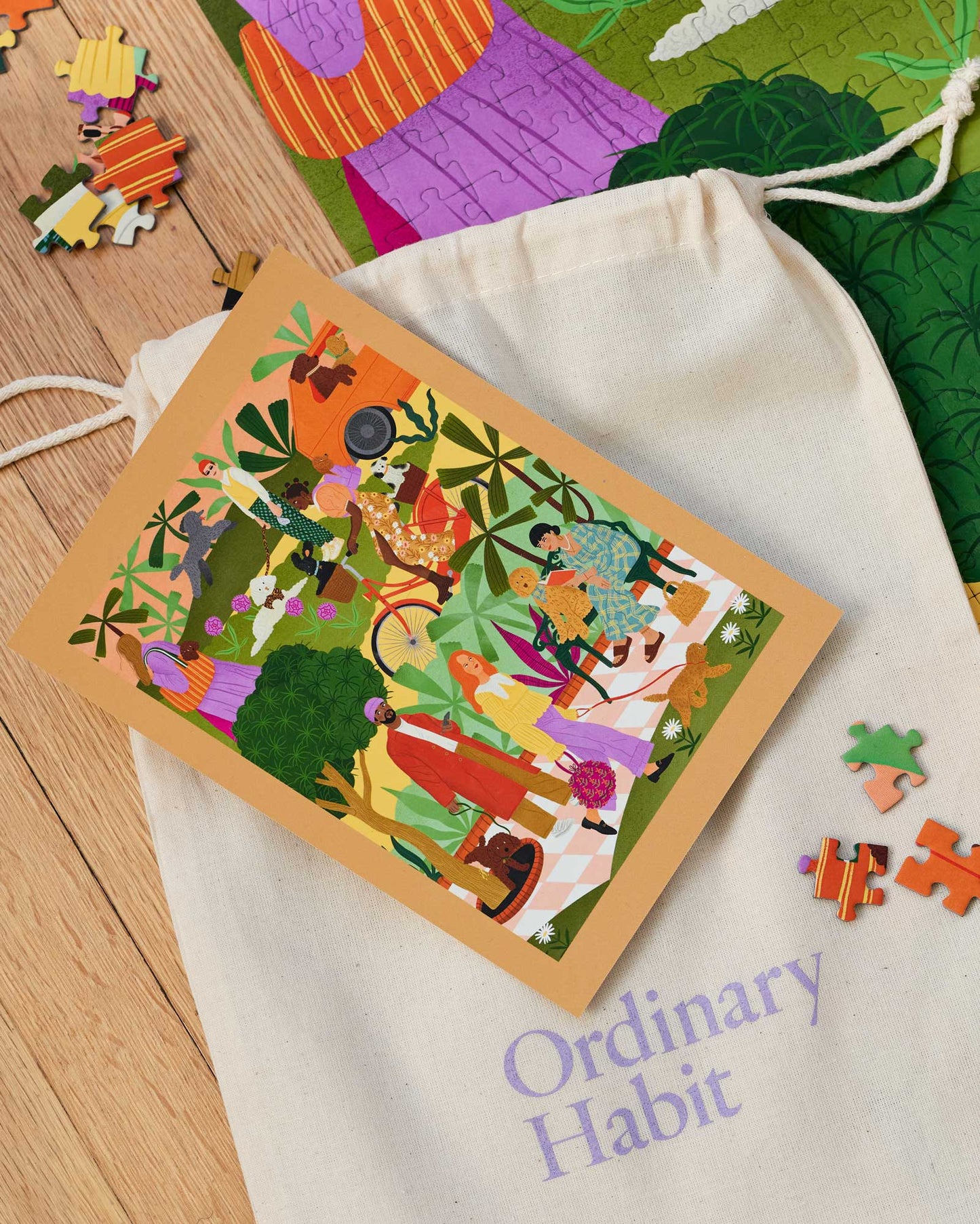 Ordinary Habit Poodle Society, 1000 Piece Puzzle