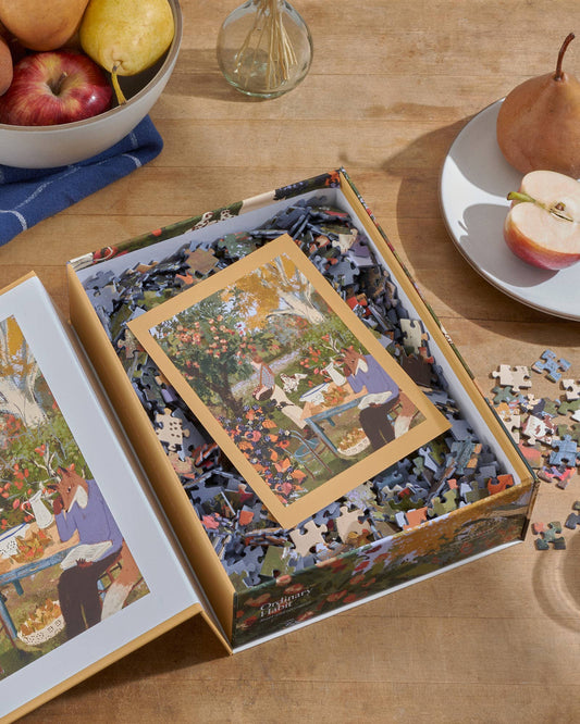 Ordinary Habit Fall in the Countryside, 1000 Piece Puzzle