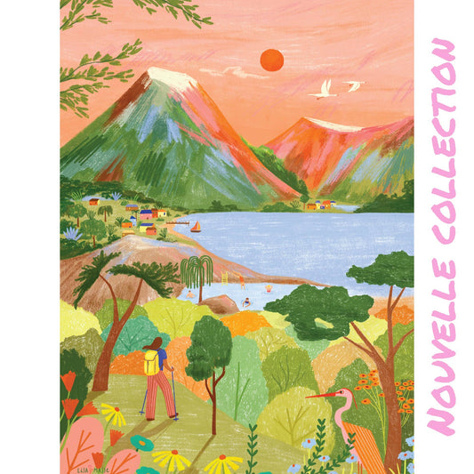 Pièce rapportée Walk between Sky and Earth, 500 Piece Puzzle