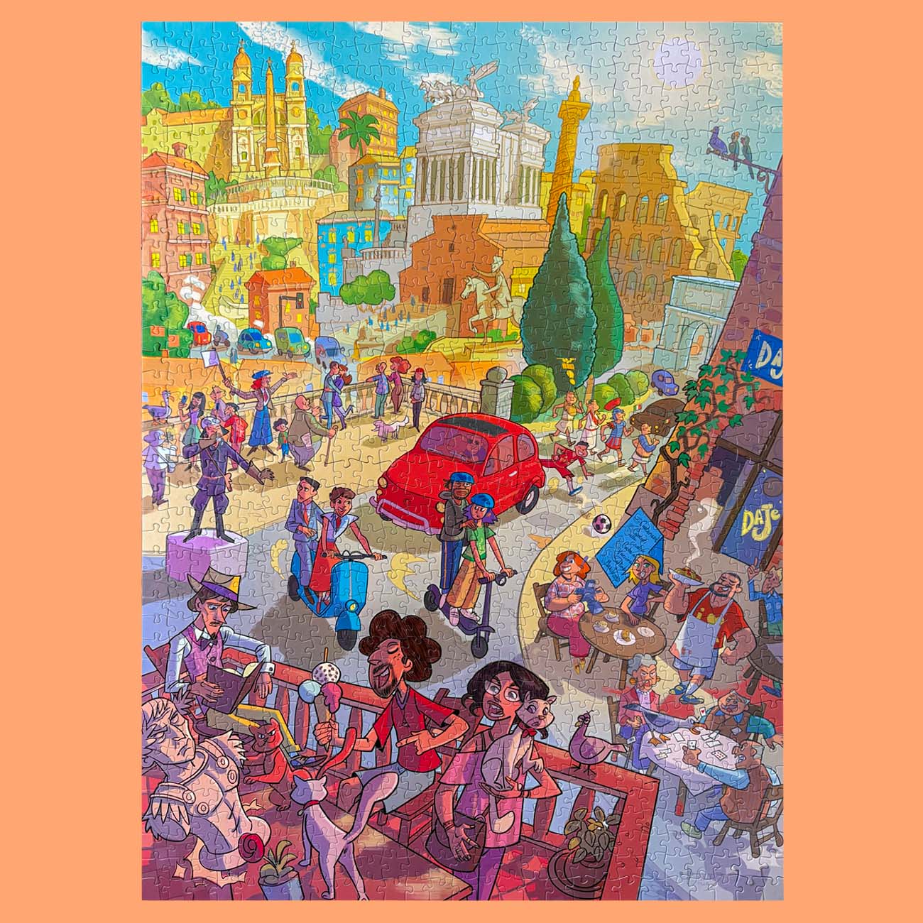 Sto Puzzle Rome, 1000 Piece Puzzle