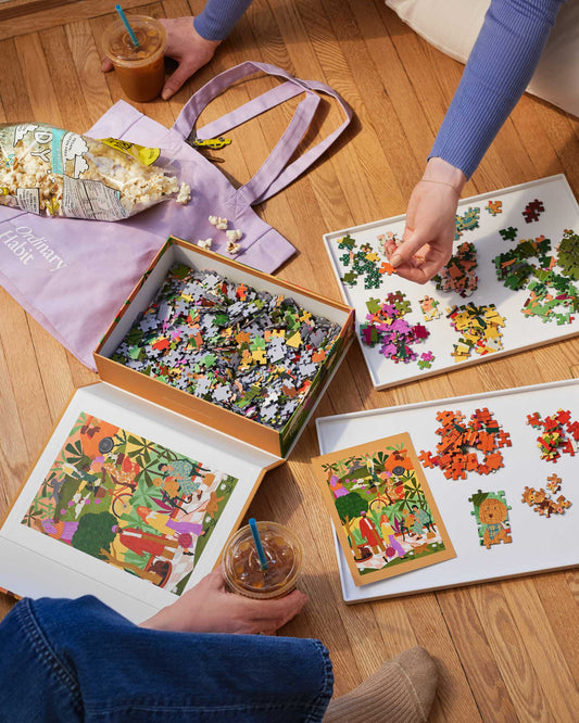 Ordinary Habit Poodle Society, 1000 Piece Puzzle