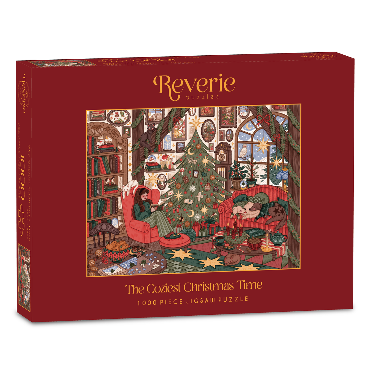 PRE-ORDER Reverie The Coziest Christmas Time Jigsaw Puzzle, 1000 Piece Puzzle