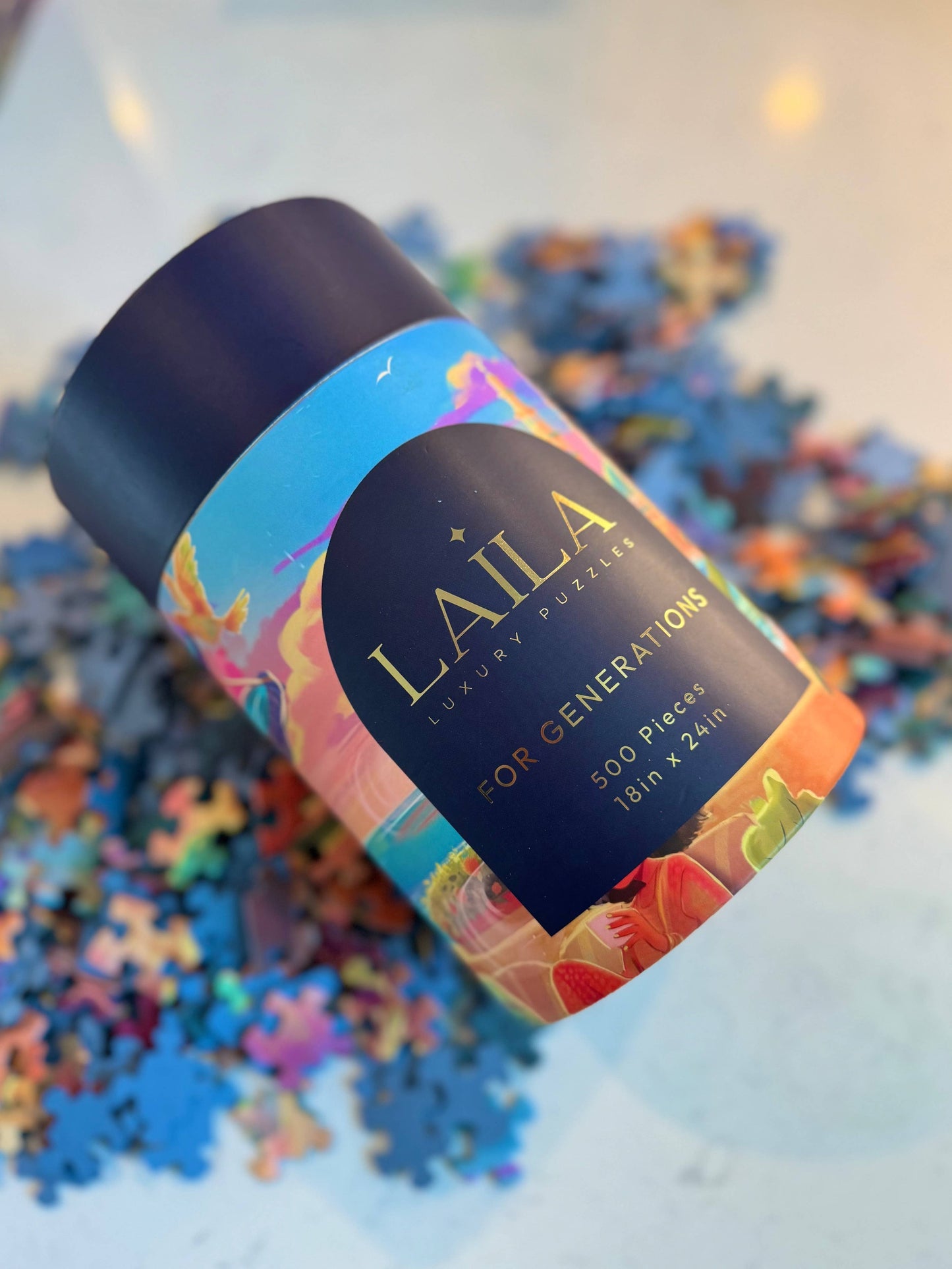Laila Luxury Puzzle For Generations, 500 Piece Puzzle