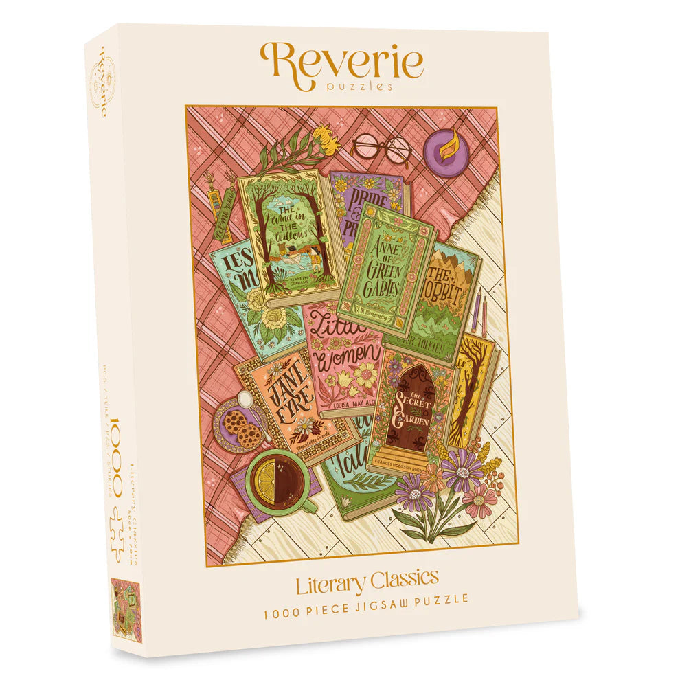 Reverie Literary Classics, 1000 Piece Puzzle