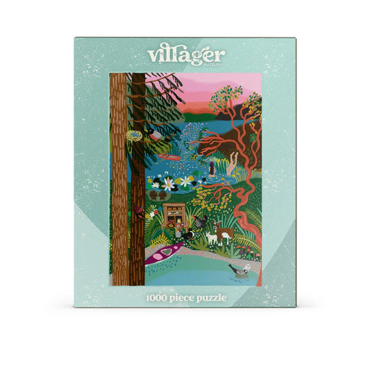 Villager Salt Spring Island Swim, 1000 Piece Puzzle