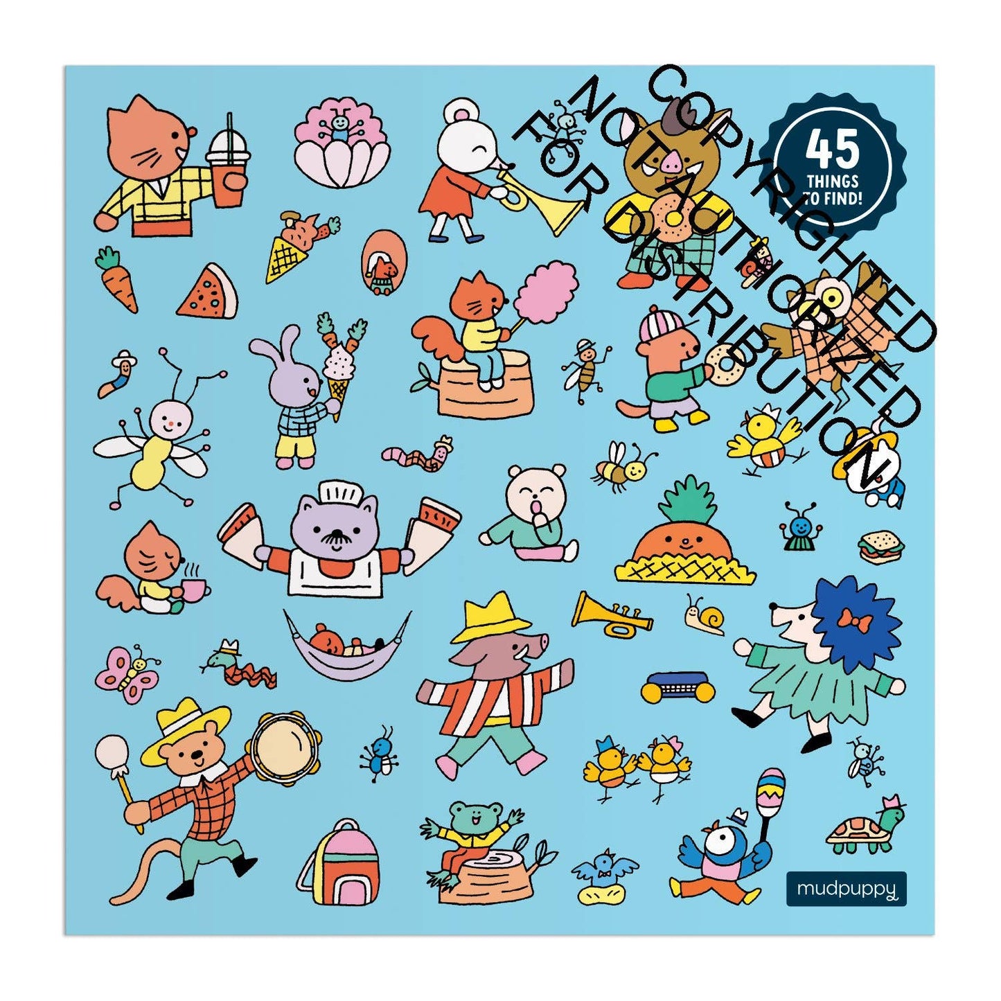 Mudpuppy Search and Find: Music Festival, 500 Piece Puzzle