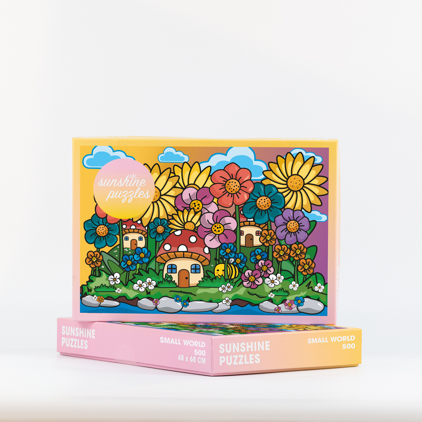 Sunshine Puzzles Small World, 500 Piece Puzzle