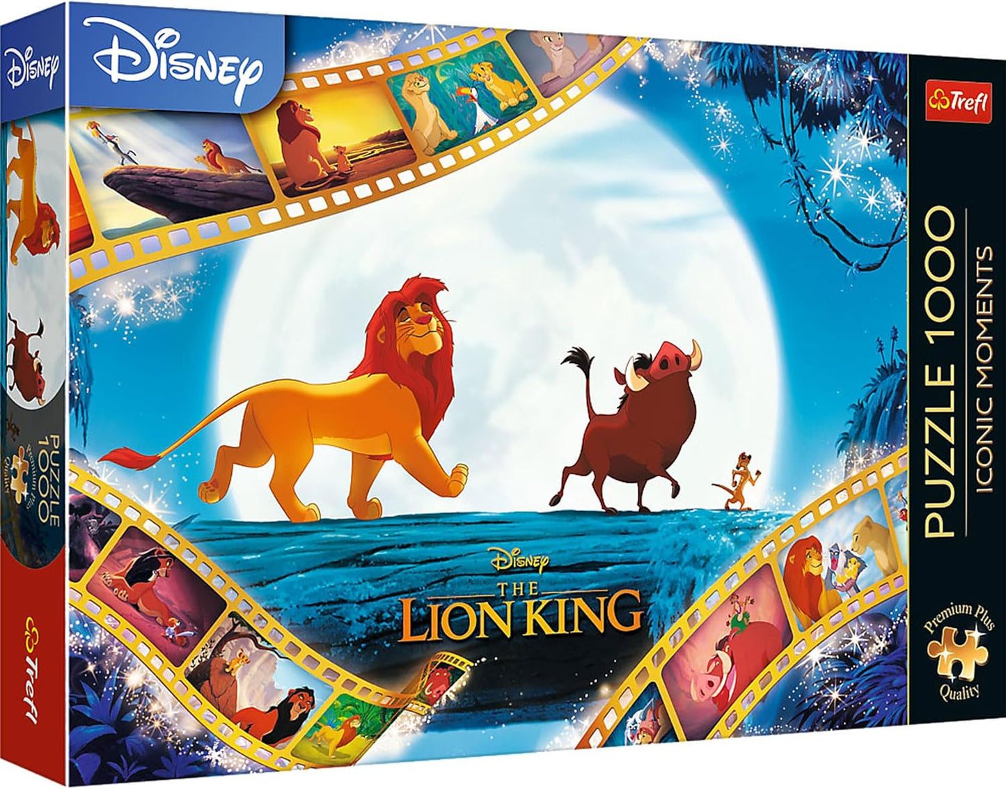 Trefl Disney Iconic Moments: The Lion King, 1000 Piece Puzzle - Imported DAMAGED BOX