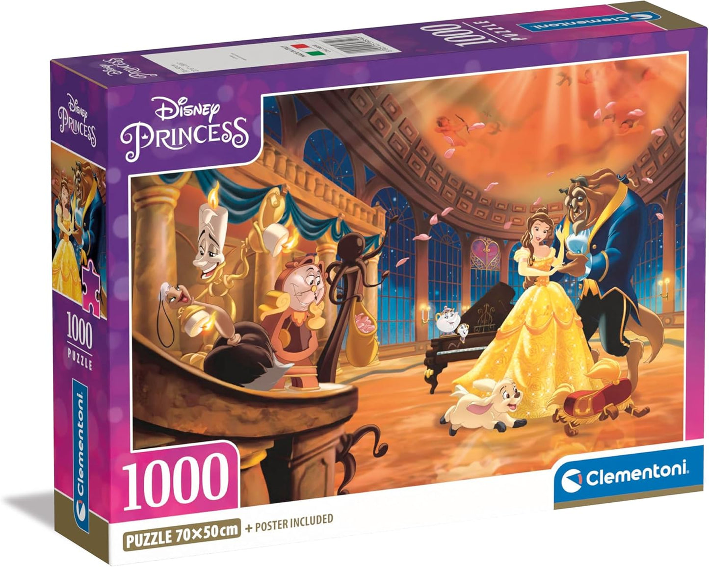 Clementoni Beauty and the Beast, 1000 Piece Puzzle - Imported