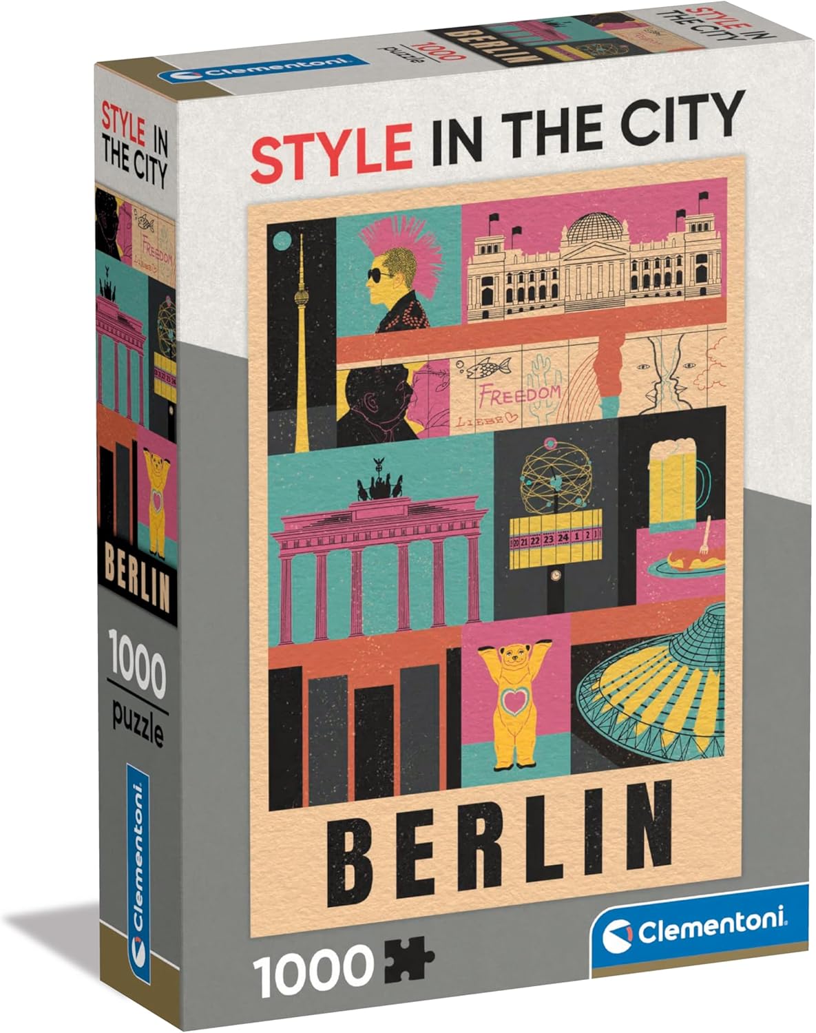 Clementoni Style en ville : Berlin, 1000 pièces