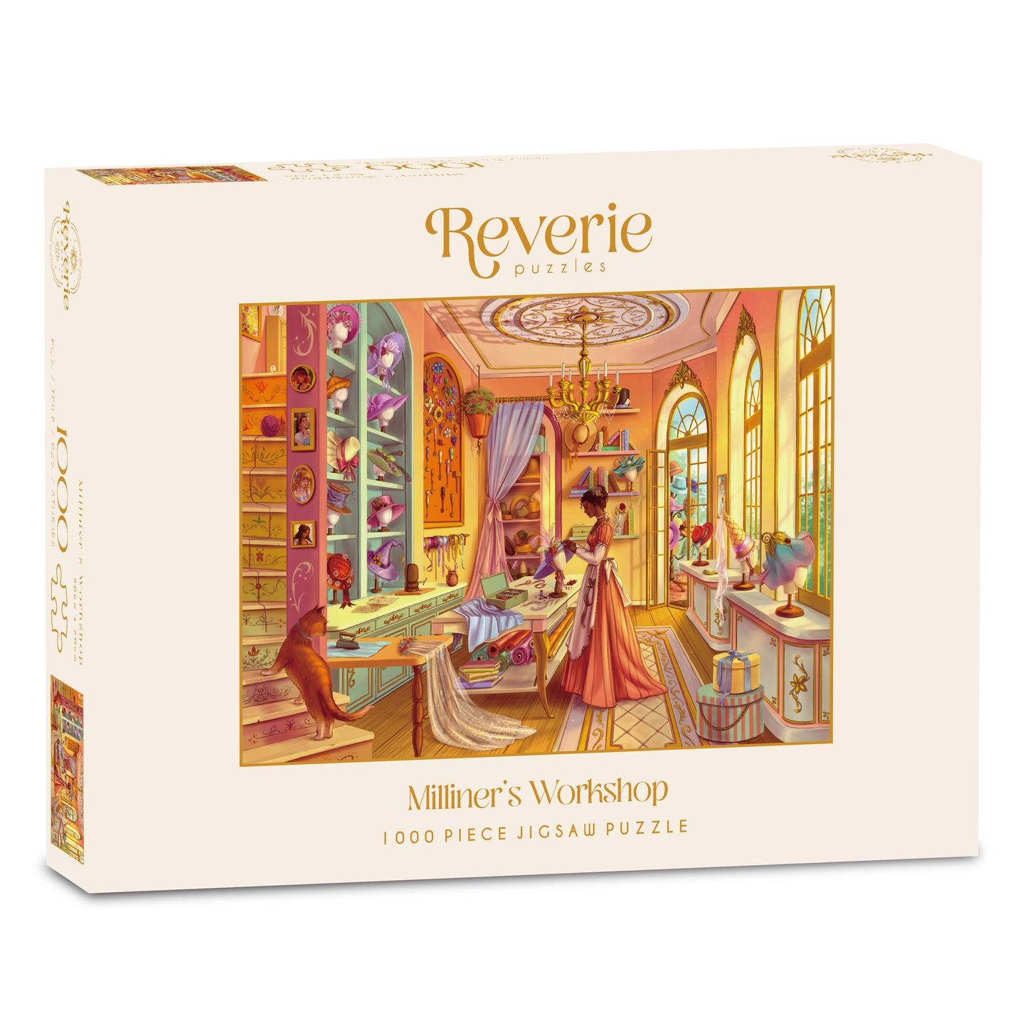 Reverie Milliner's Workshop Jigsaw Puzzle, 1000 Piece Puzzle