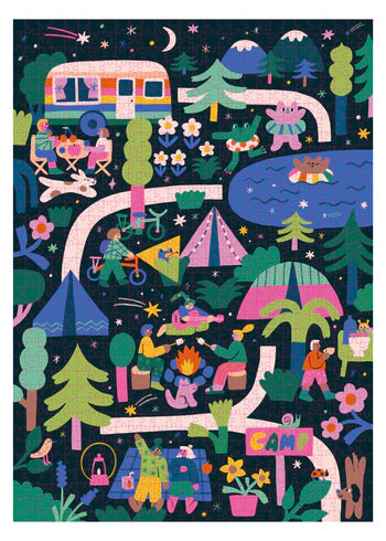 Holiyay Camp Friendship, 1000 Piece Puzzle