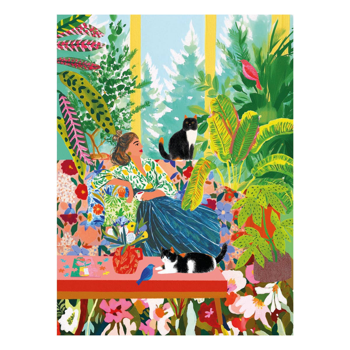 Puzzle Weekend Indoor Arboretum, 500 Piece Puzzle
