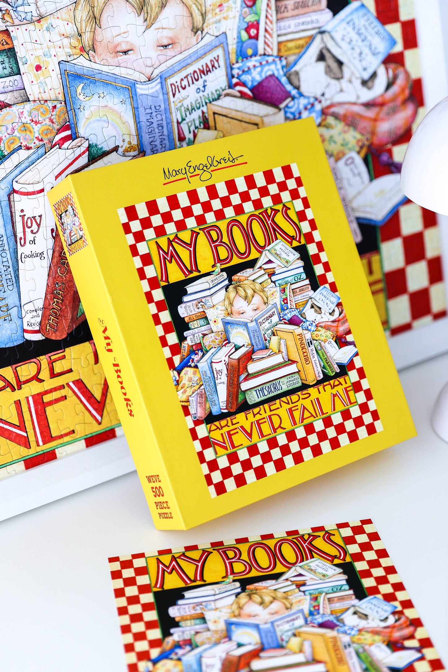 WEVE My Books, 500 Piece Puzzle