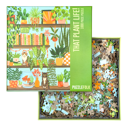 Puzzlefolk That Plant Life!, 1000 Piece Puzzle