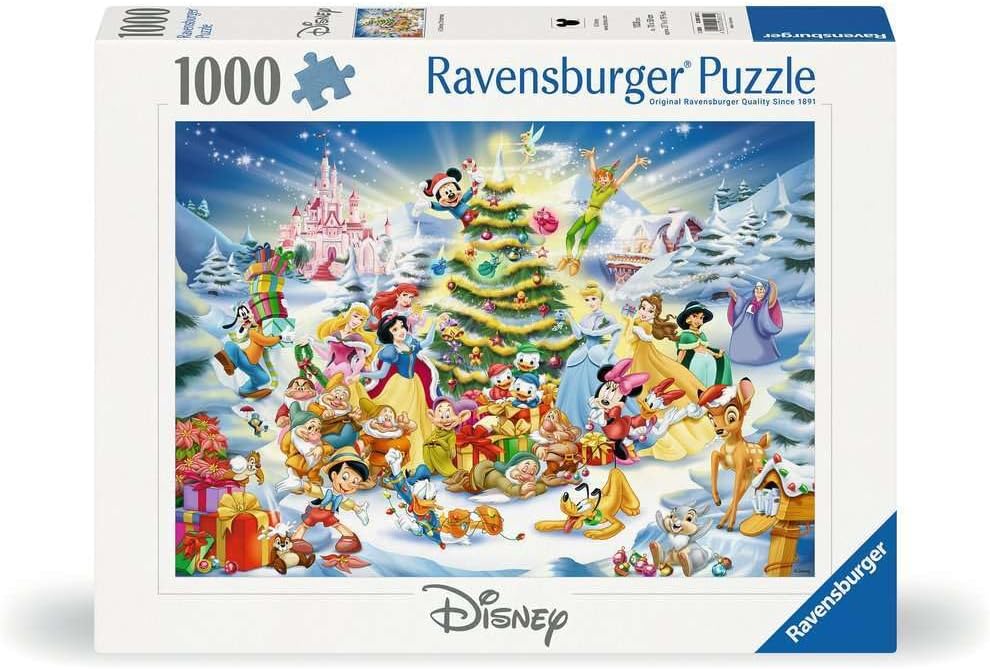 Ravensburger Disney Christmas, 1000 Piece Puzzle - Imported