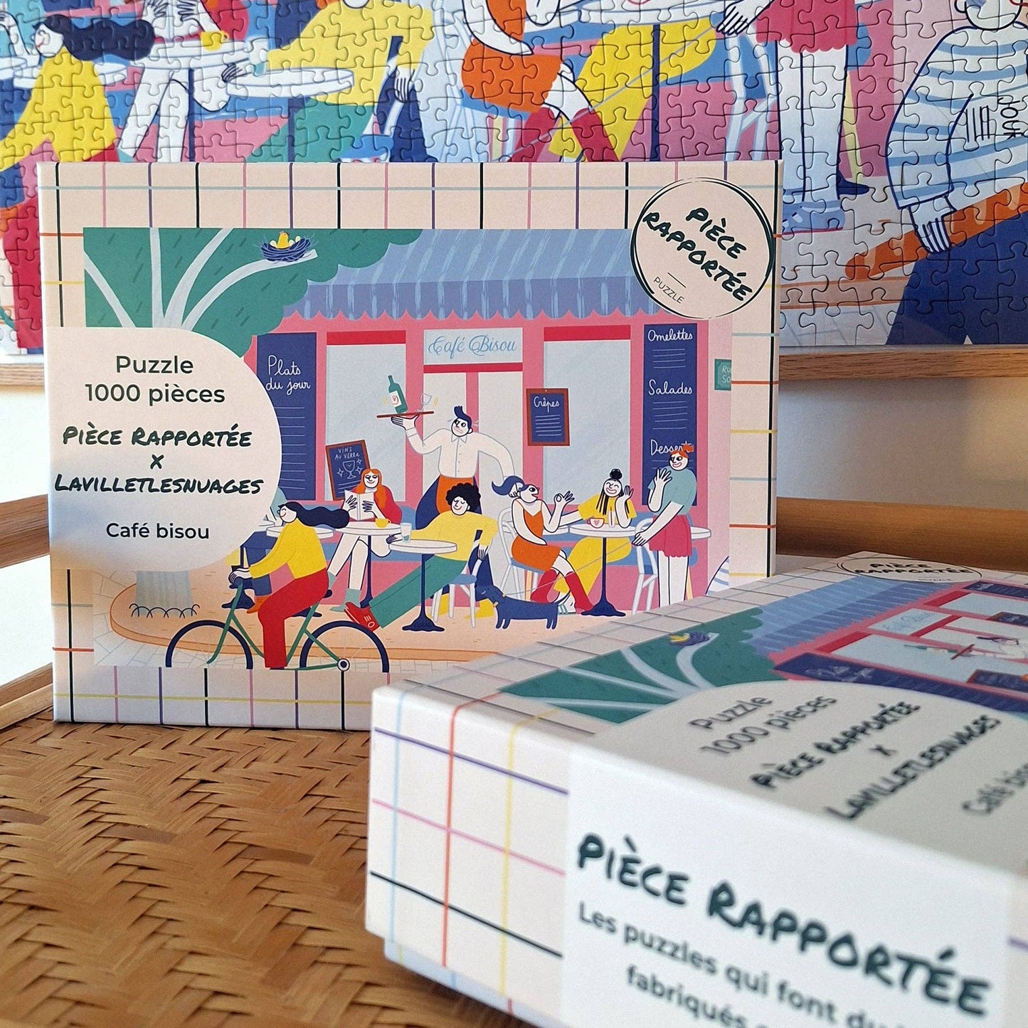 Pièce rapportée Kiss Café, 1000 Piece Puzzle