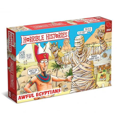 Paul Lamond Games Horrible Histories: Awful Egyptians, 250 Piece Puzzle - Imported