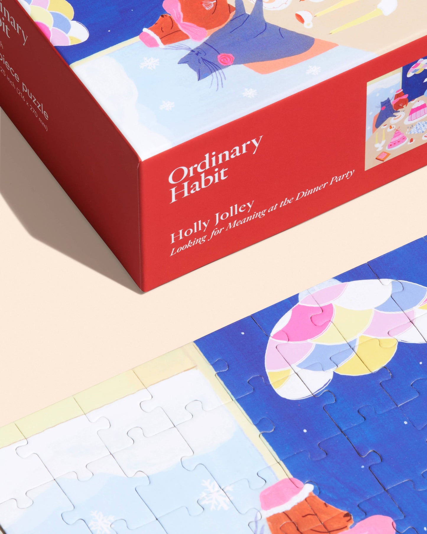 Ordinary Habit Looking for Meaning at the Dinner, 100 Piece Puzzle