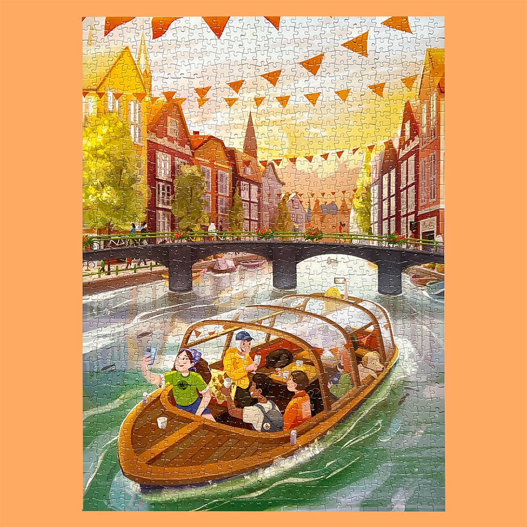 Sto Puzzle Amsterdam, 1000 Piece Puzzle