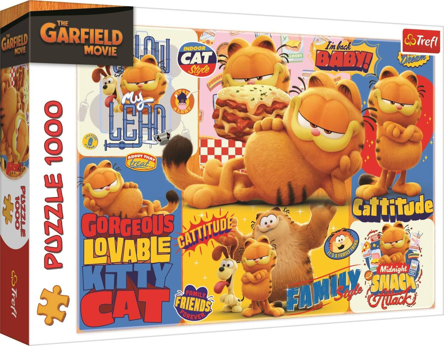 Trefl Garfield Movie, 1000 Piece Puzzle - Imported