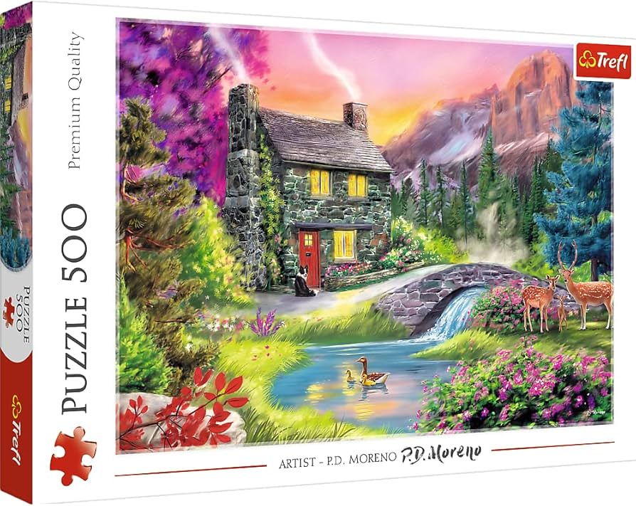 Trefl Mountain Idyll, 500 Piece Puzzle - Imported
