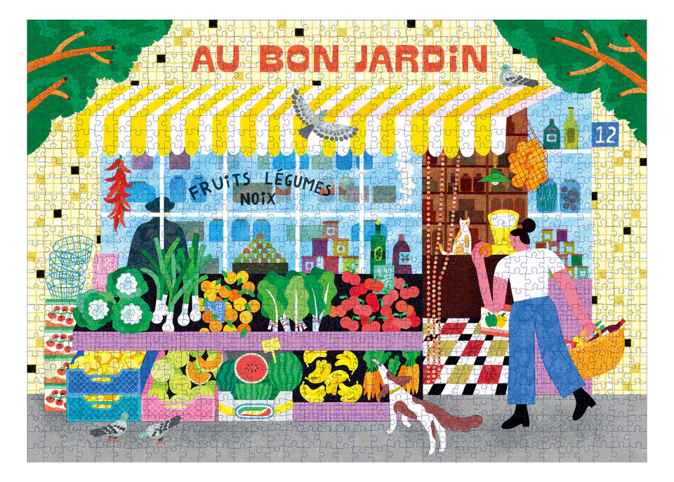 Holiyay At the Market, 1000 Piece Puzzle