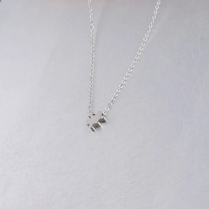 Puzzle Piece Necklace, Steel