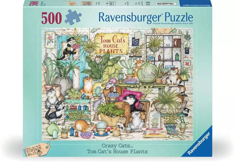 Ravensburger Crazy Cats : La Maison des Plantes de Tom Cat