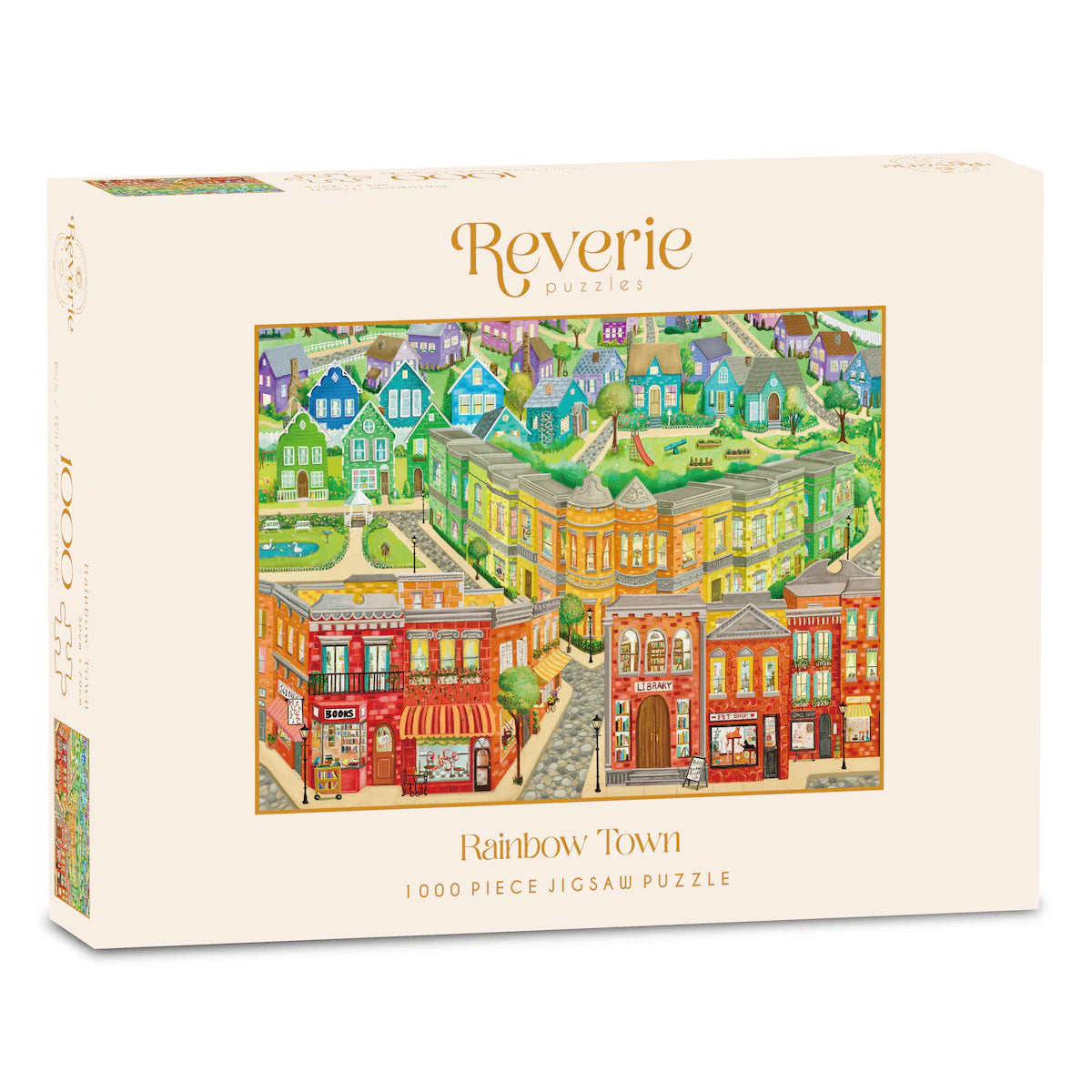 Reverie Rainbow Town, 1000 Piece Puzzle
