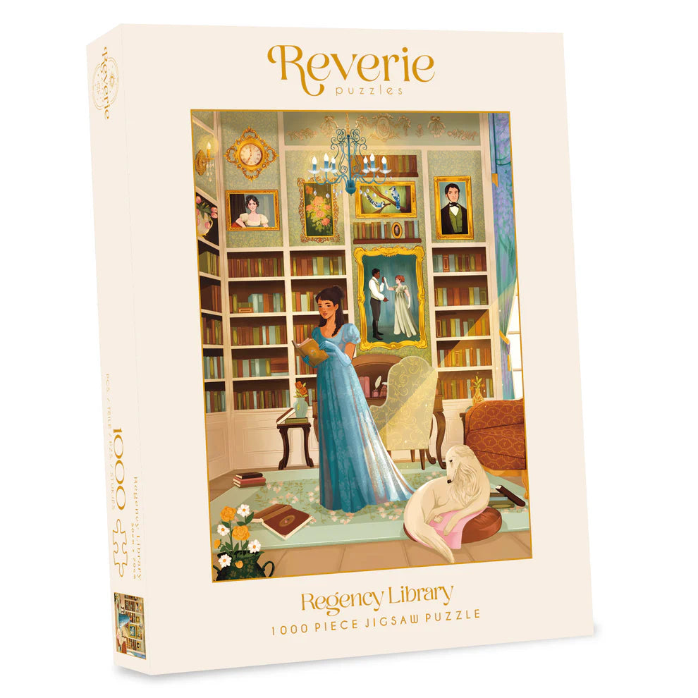 Reverie Regency Library, 1000 Piece Puzzle