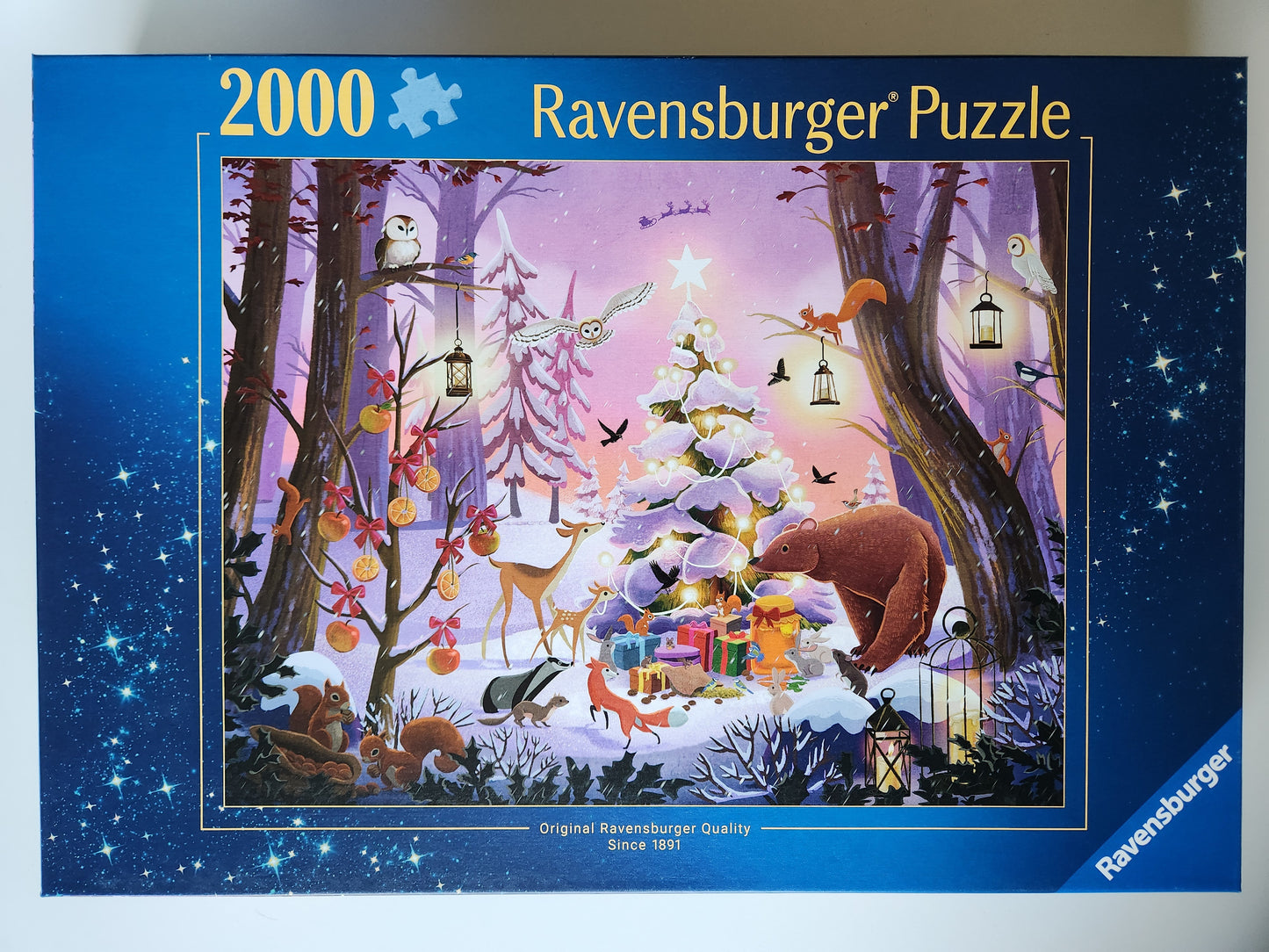Ravensburger Un Noël en forêt, 2000 pièces