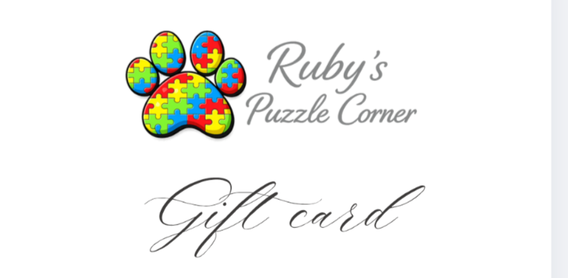 Ruby's Puzzle Corner Gift Card