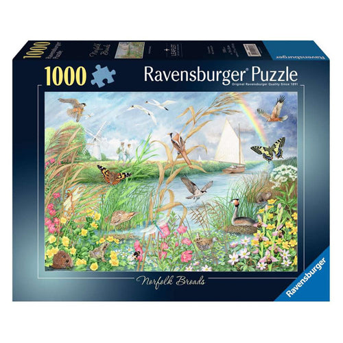 Ravensburger Norfolk Broads, 1000 Piece Puzzle - Imported