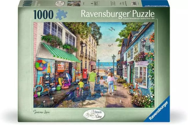 Ravensburger Down The Lane: Seaview Lane, 1000 Piece Puzzle