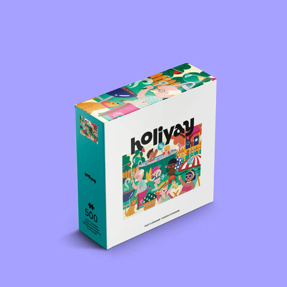 Holiyay Sunshine & Lemonade, 500 Piece Puzzle – Ruby's Puzzle Corner