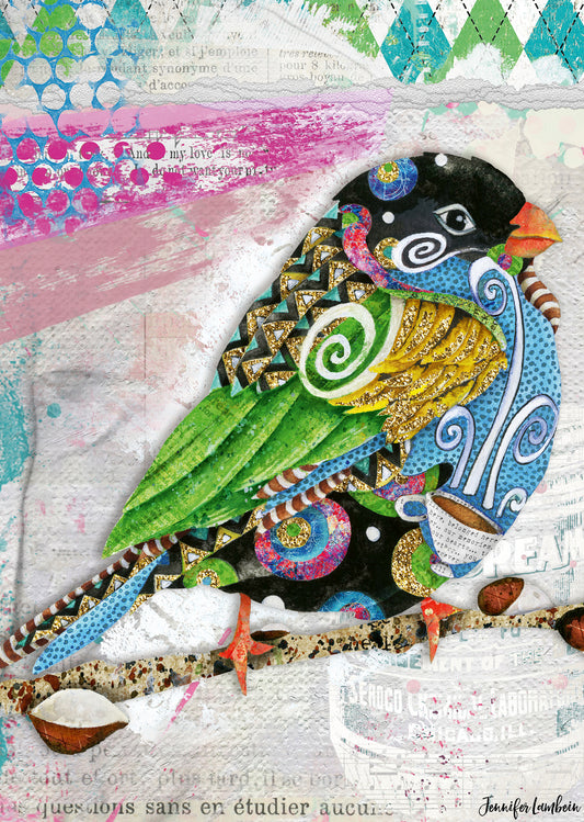 Ravensburger Swirly Bird, 1000 Piece Puzzle - Imported