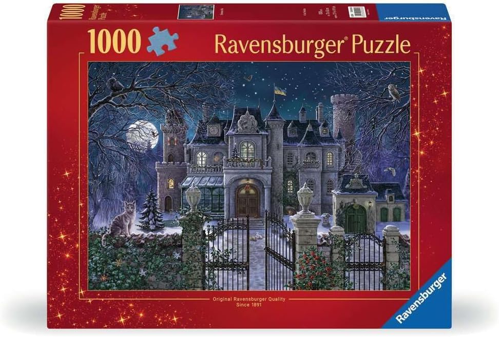 Ravensburger The Christmas Villa, 1000 Piece Puzzle - Imported