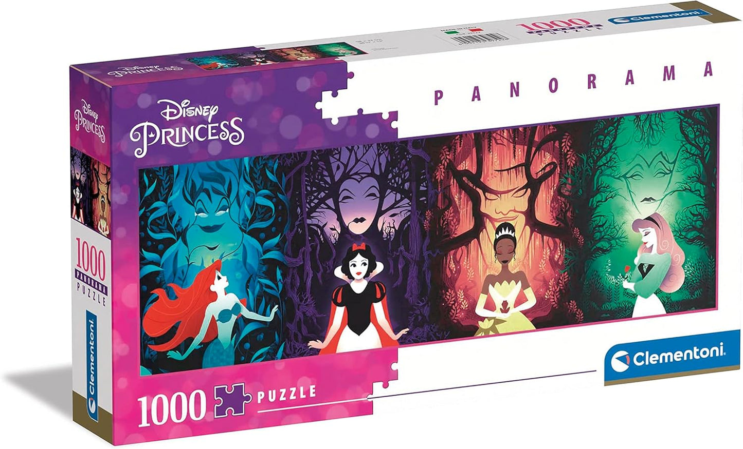 Clementoni Princesses et Méchants Disney, 1000 pièces
